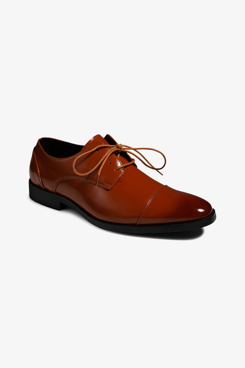 Derby Shoes - Brown