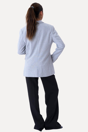Classic fit Blazer - Ανοιχτό Γκρι