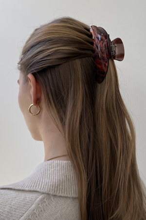 Hair Clip - Brown