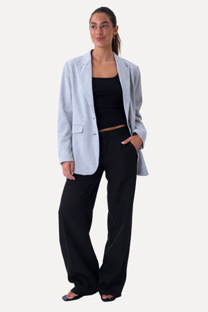 Classic fit Blazer - Ανοιχτό Γκρι