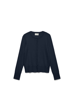 Vina Knit Cardigan - Dark Sapphire