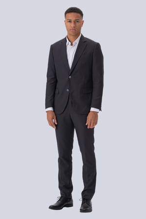 Premium Κοστούμι με μονοβάθμια (μαύρο)