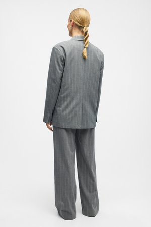 Lisa Blazer - Medium Grey Melange