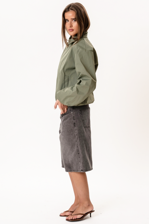 Ines Short Jacket - Χακί