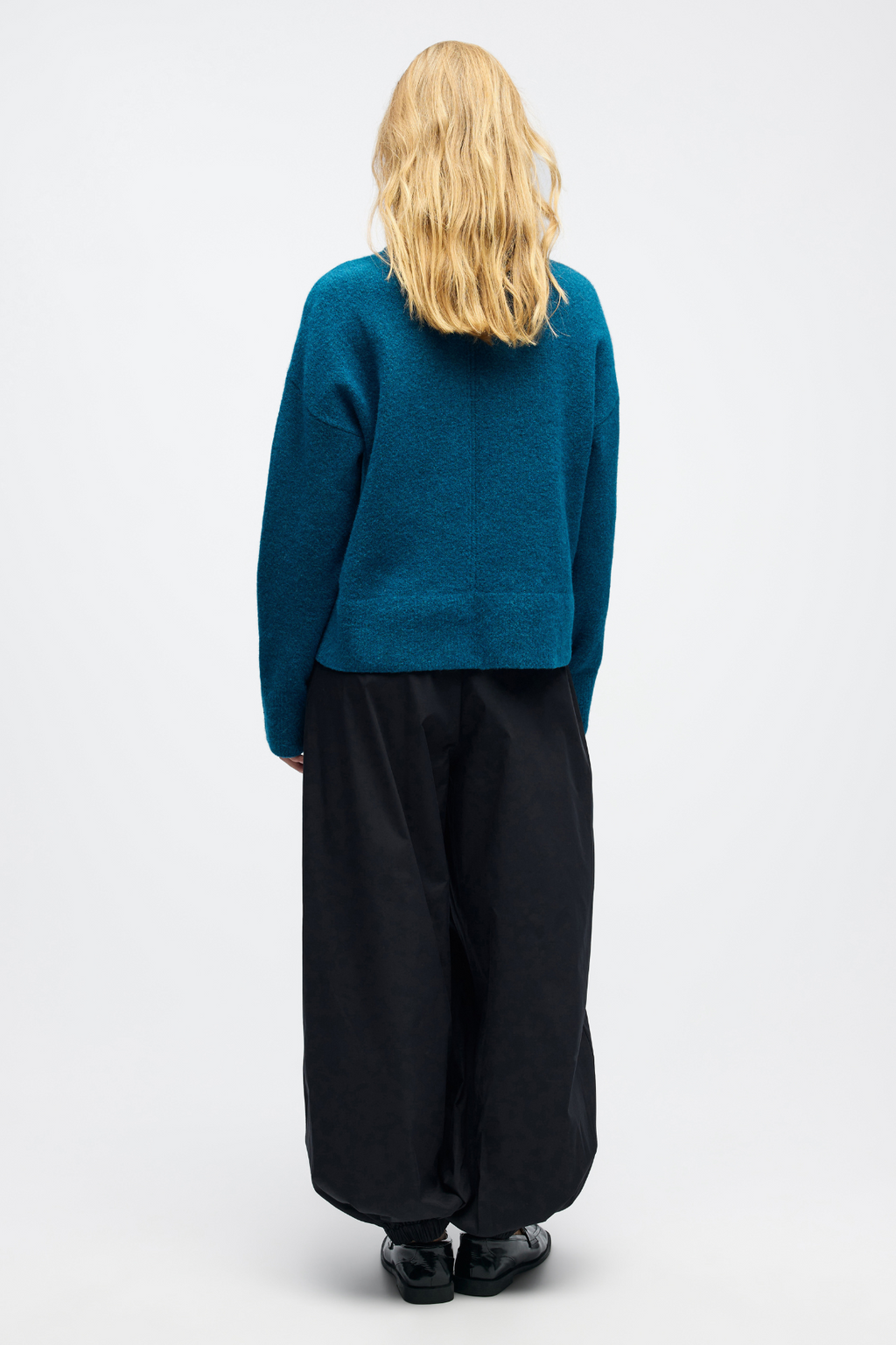 Juno O-Neck Knit - Legion Blue Melange