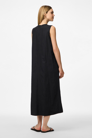 Jenna Tie Dress - Black