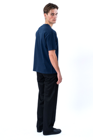 Boxy T-shirt - Navy