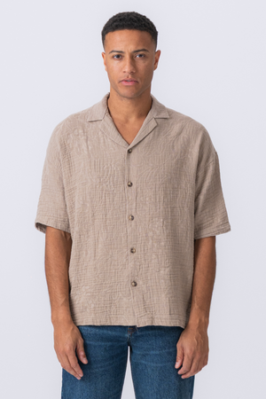 Short Sleeve Shirt - Sand