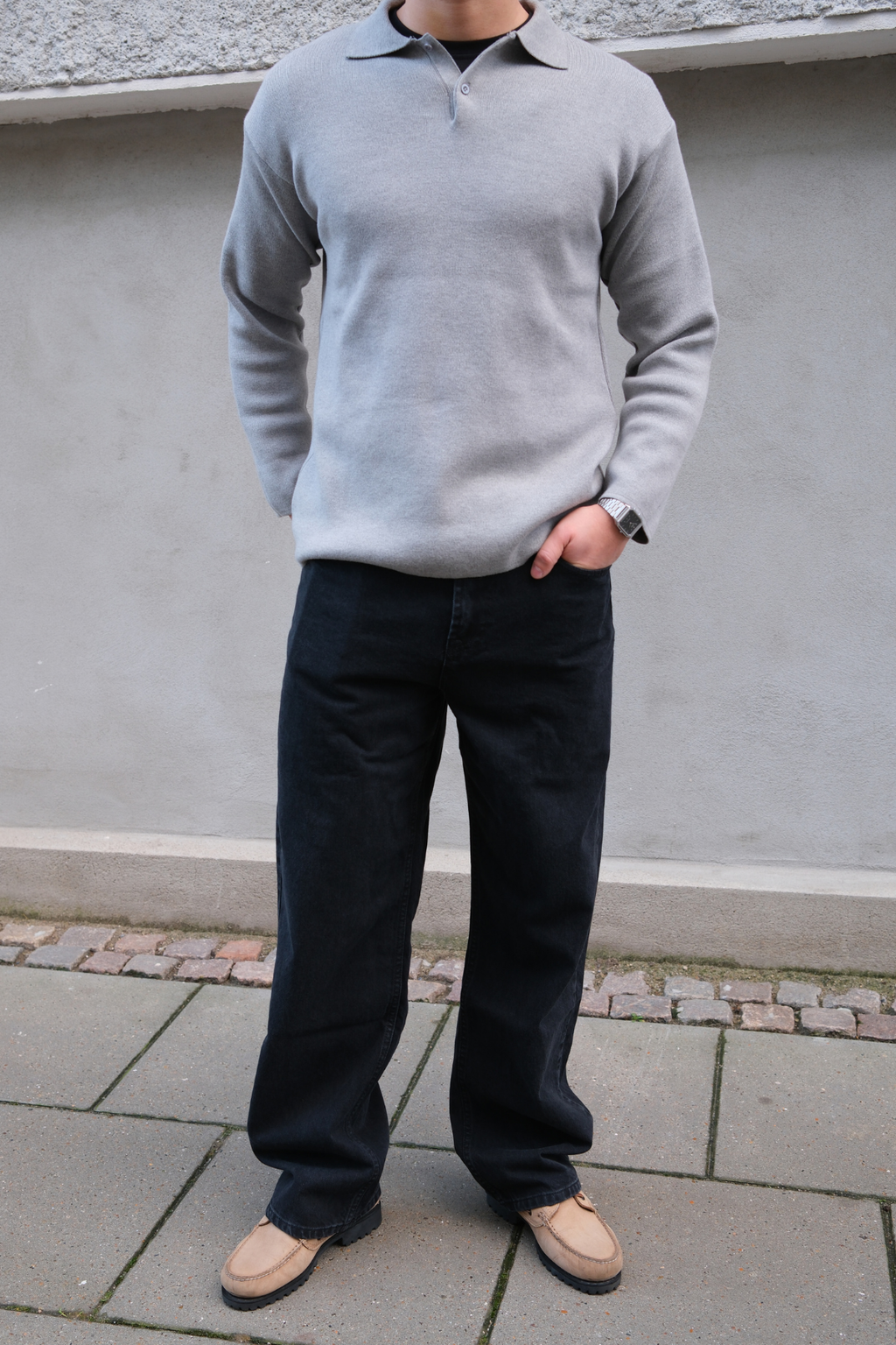 Γουλιέλμος Regular Τζιν - Μαύρο