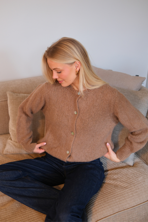 Anna Cardigan - Μπράουν