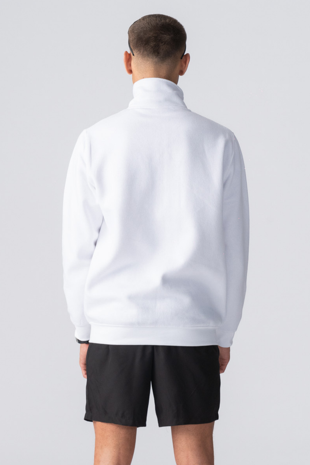 Ulan Sweat Zip Jacket - Λευκό