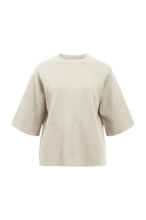 Reynard 2/4 Knit Pullover - Silver Gray
