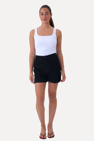 The Original Performance Denim Shorts - Black Denim