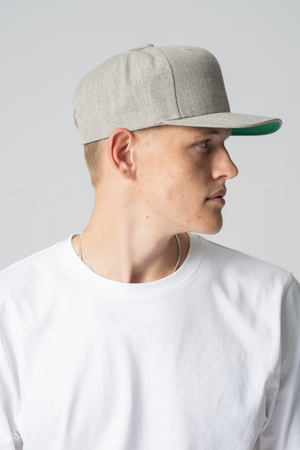 Snapback - ανοιχτό γκρι