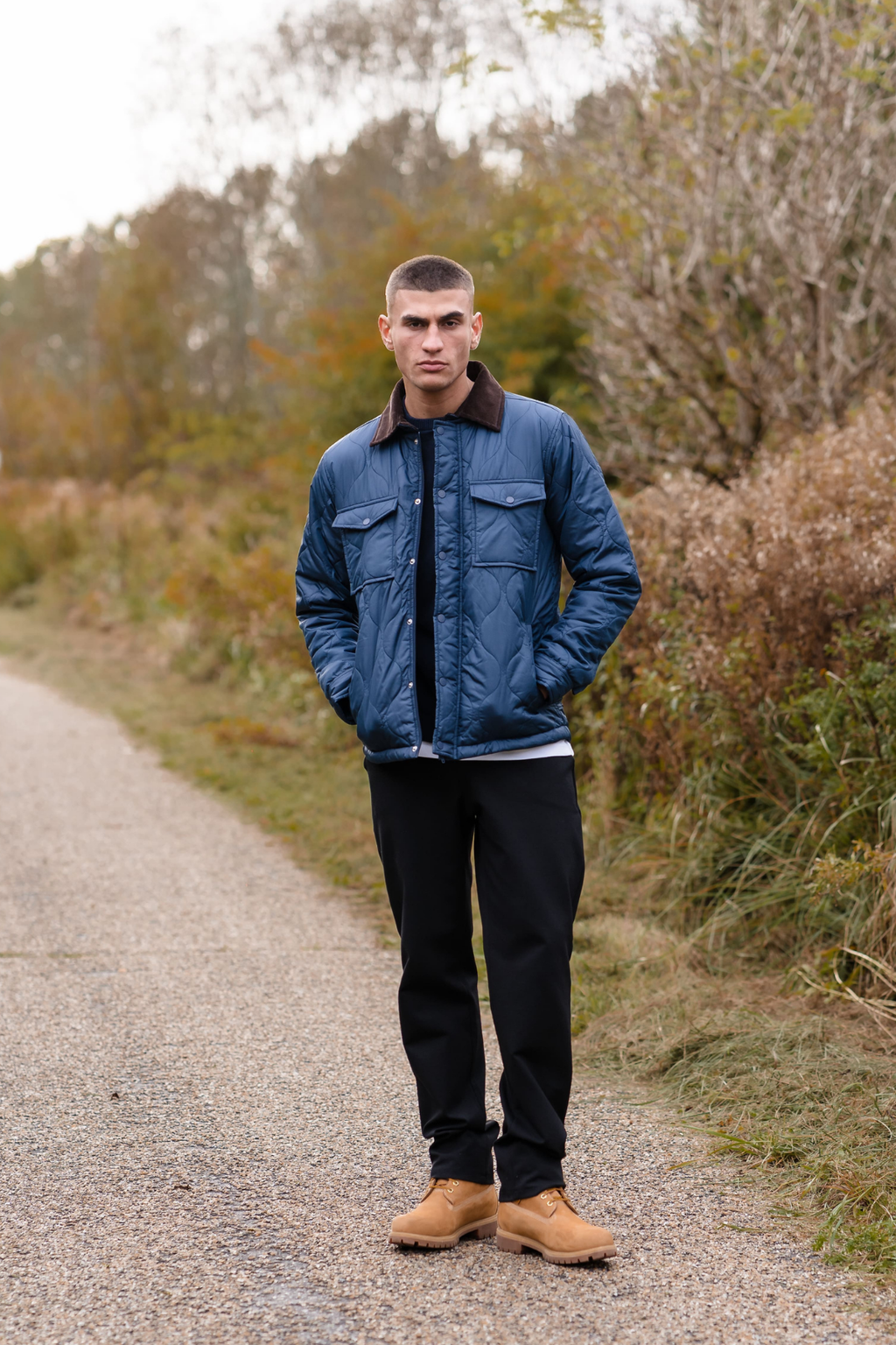 Καπιτονέ μπουφάν - Ναυτικό