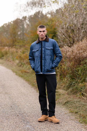 Καπιτονέ μπουφάν - Ναυτικό