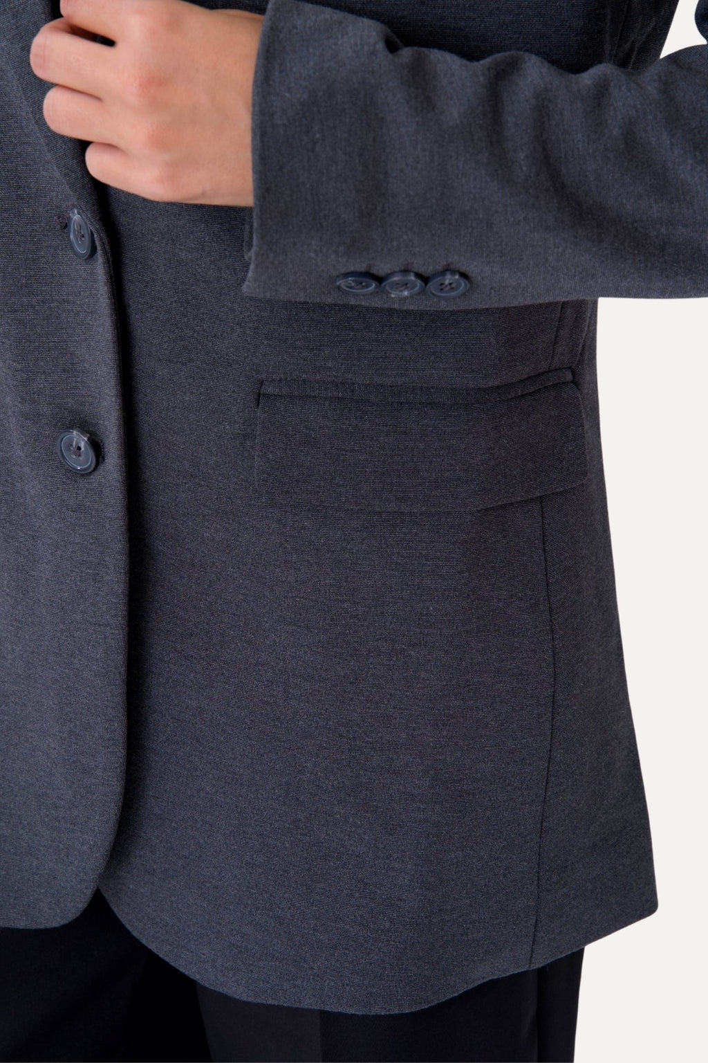 Classic fit Blazer - Dark Grey