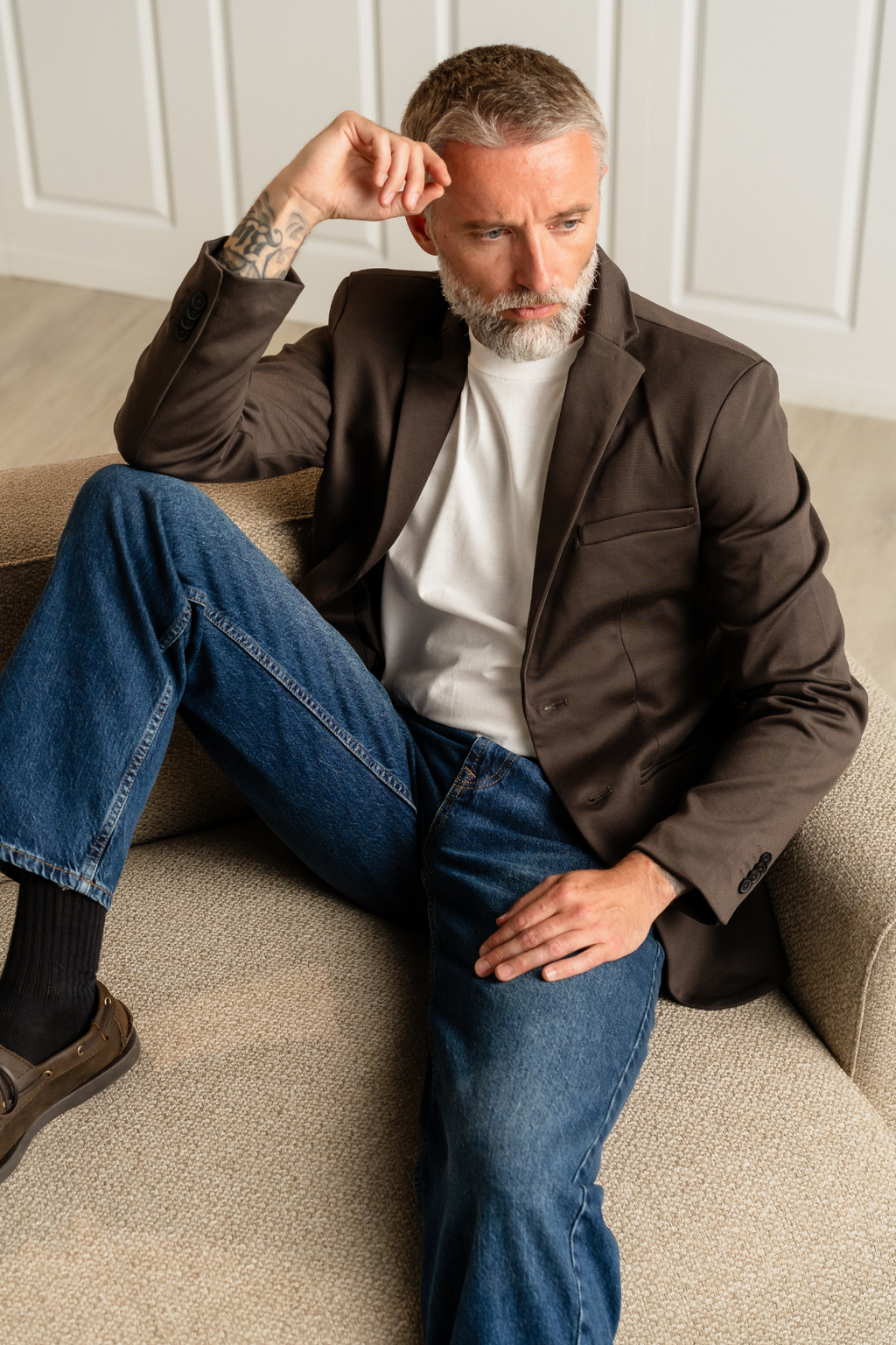 The Original Performance Blazer - Dark Brown