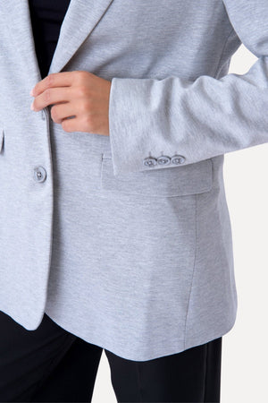 Classic fit Blazer - Ανοιχτό Γκρι