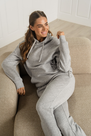 Essential Sweatpants - Grey Melange