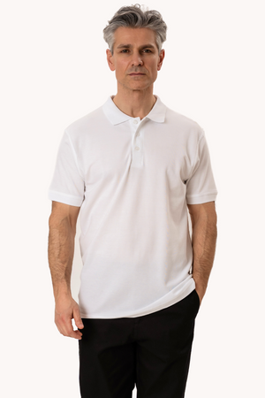Basic Polo - White