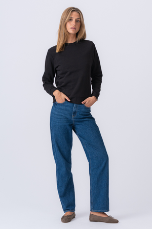 Essential Crewnneck - Μαύρο