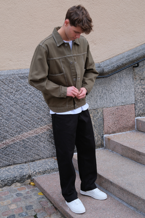 Denim Jacket - Khaki