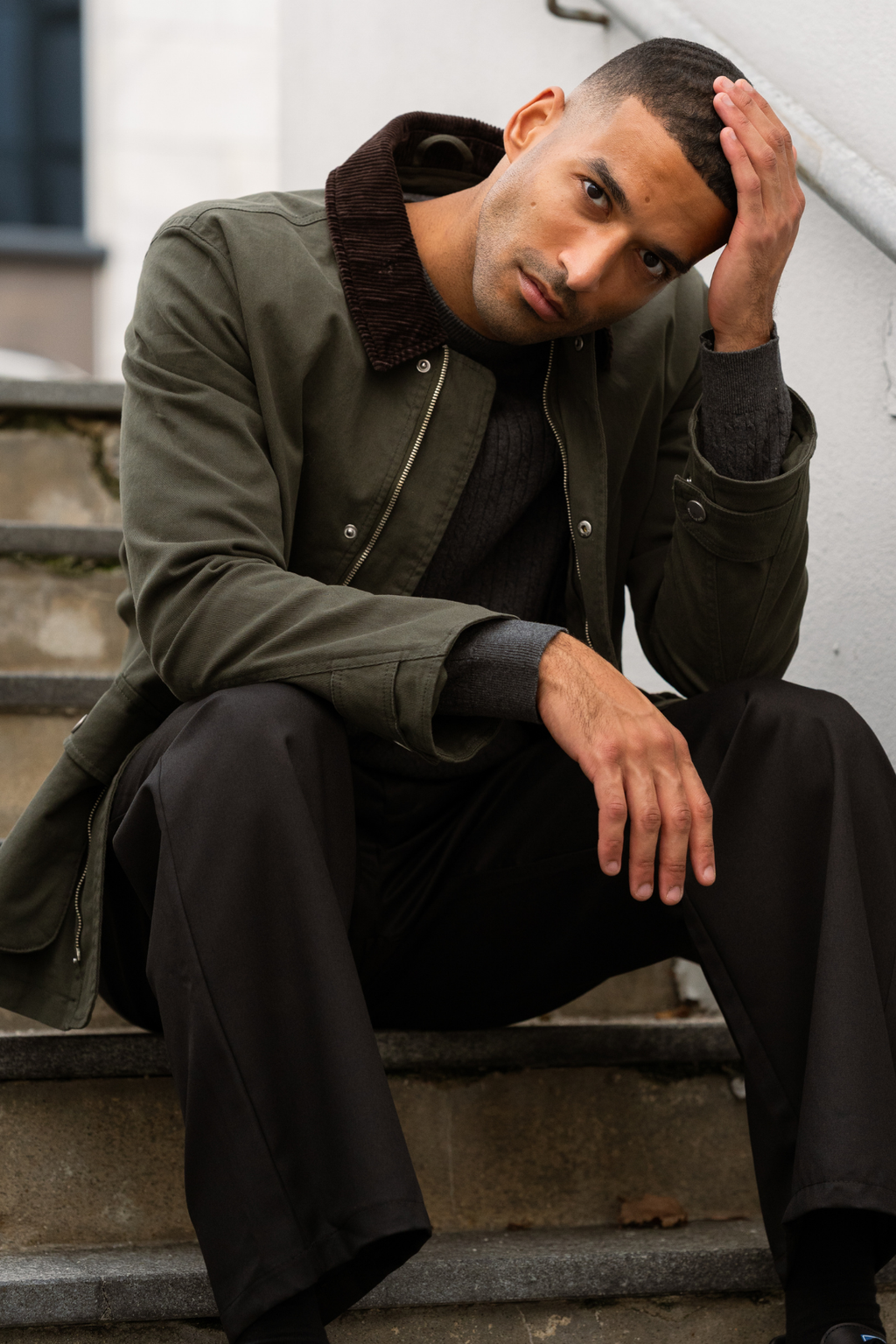 Jacket Twill - Dark Olive