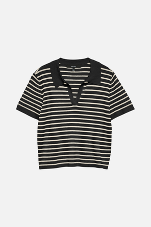 Pullover Silje Poloneck - Black