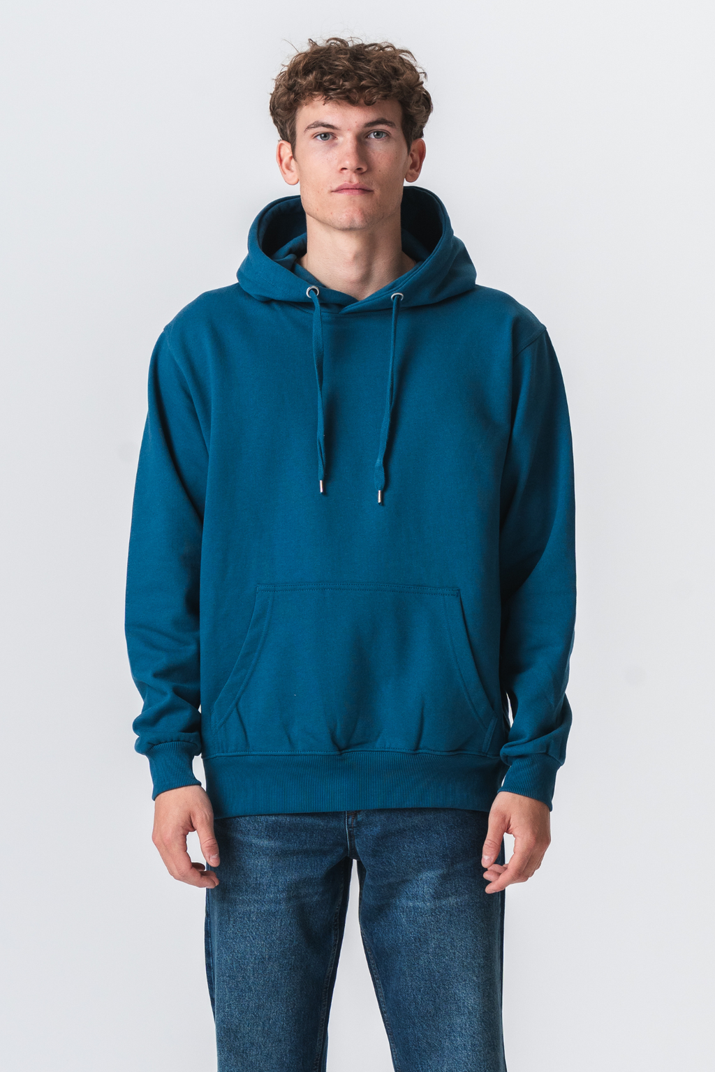 Basic Hoodie - Petrol Blue