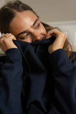 Essential Hoodie - Navy