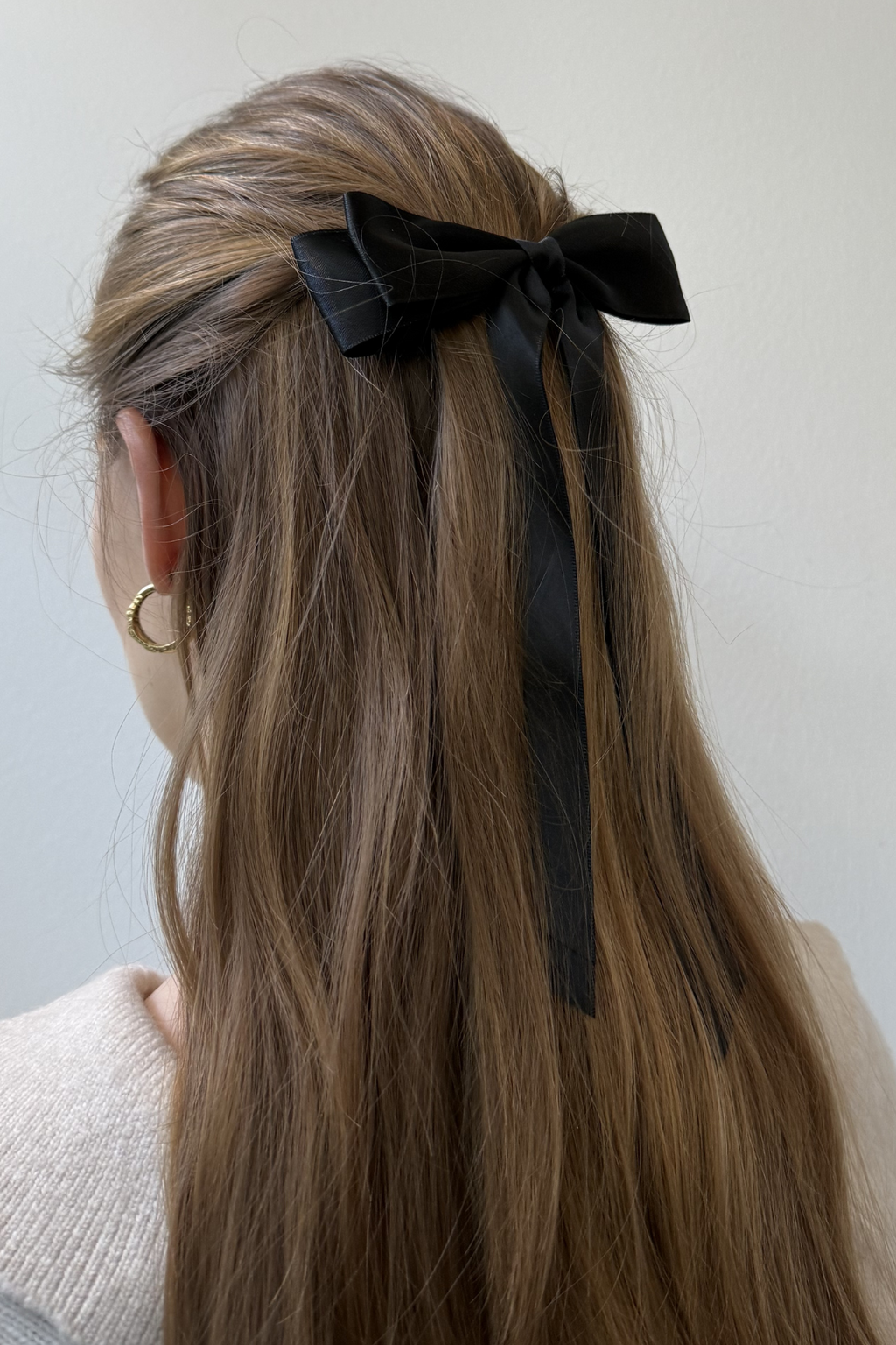 Bow Clip - Black
