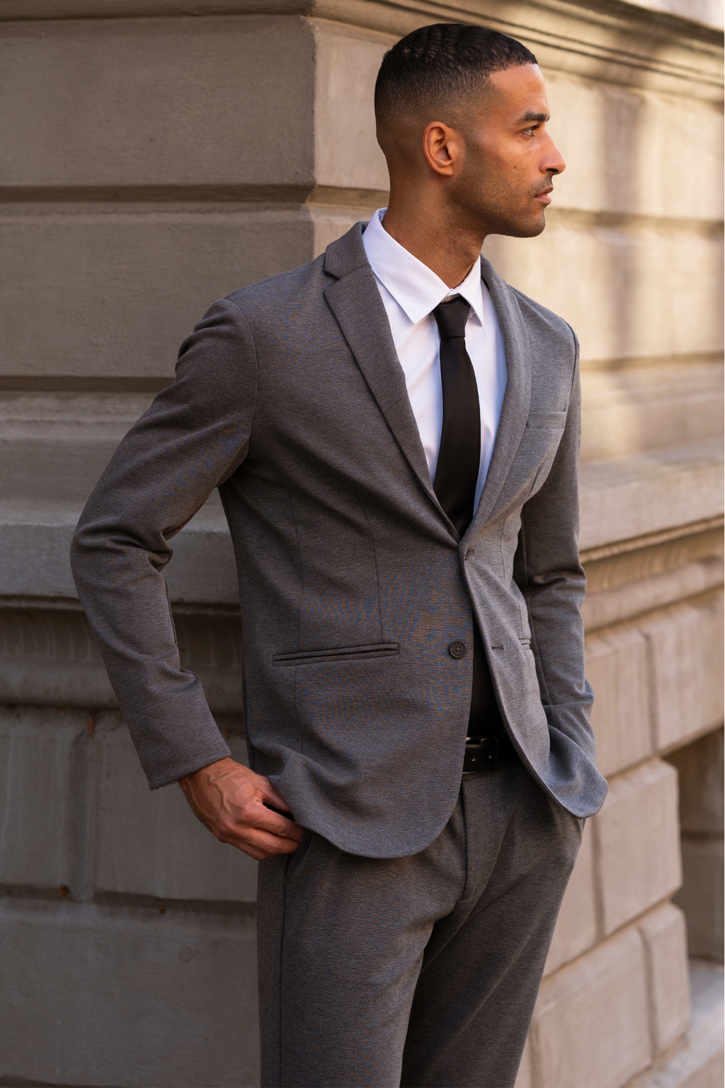 The Original Performance Blazer - Dark Grey Melange