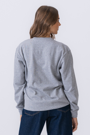 Basic Crewneck - Ash Grey (Γυναίκες)