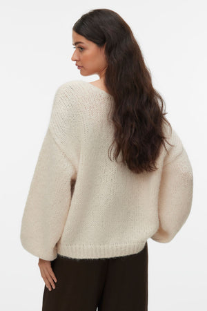 Ίσως Ls 2way V-Neck Pullover - Birch