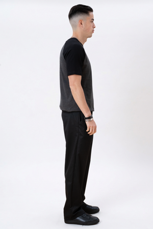 Basic T-shirt Raglan-Black-Army