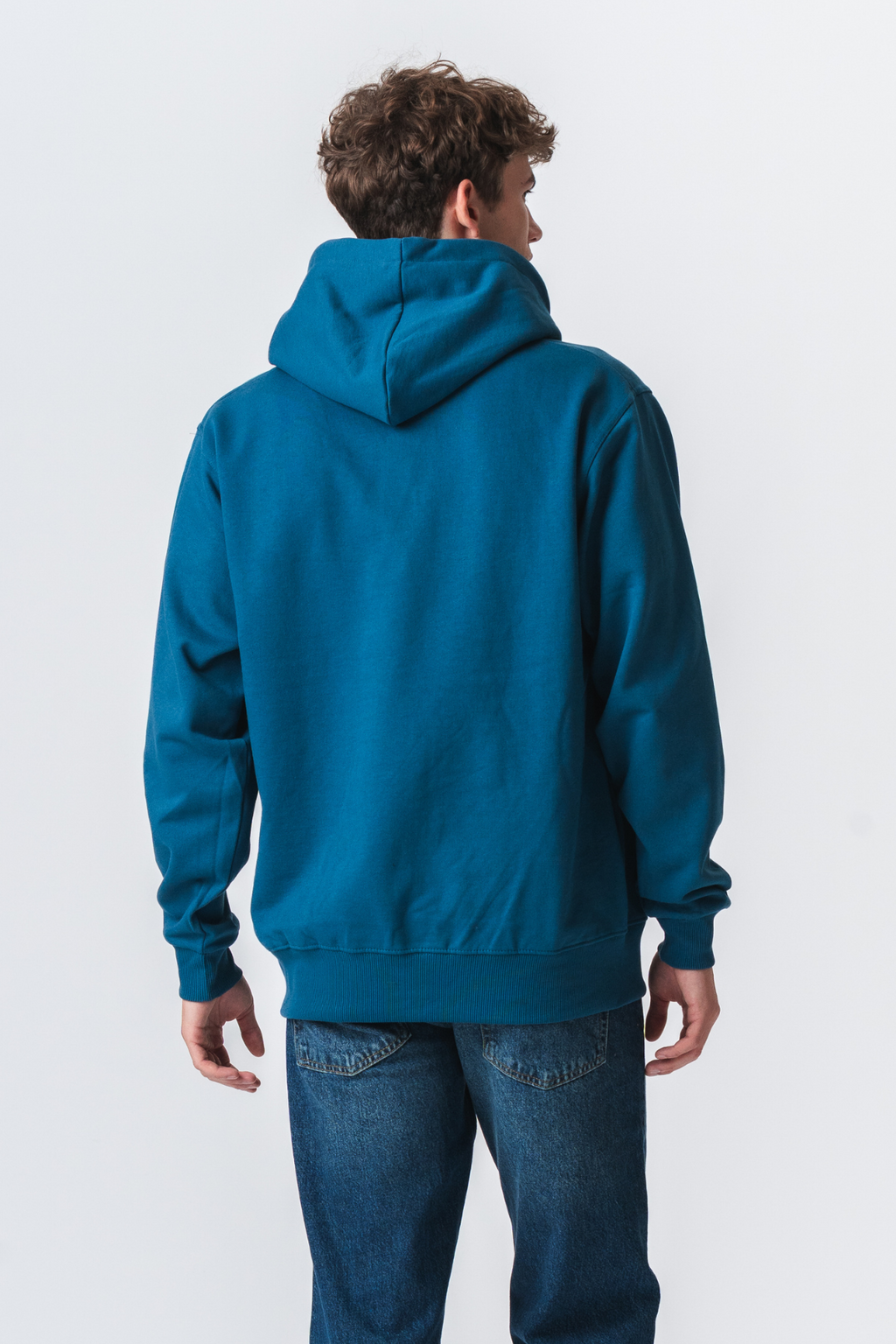 Basic Hoodie - Petrol Blue