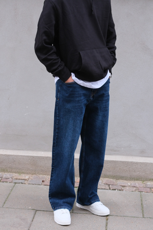 Baggy Jeans - Dark Blue