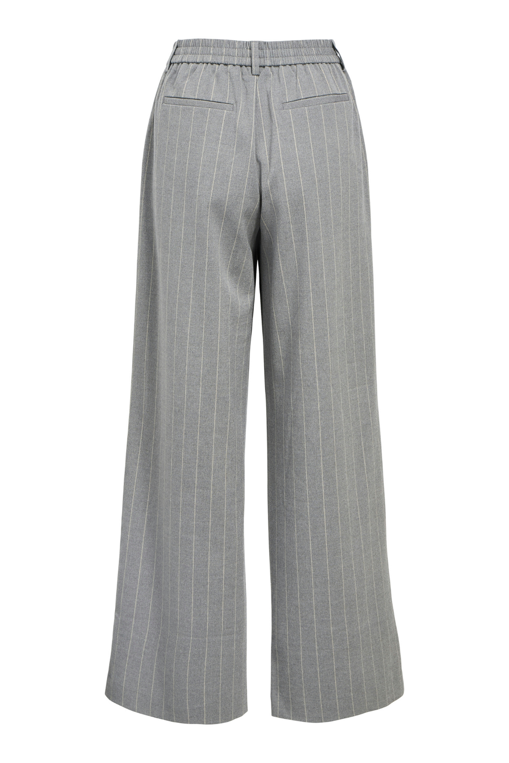 Lisa Wide Pant AOP - Μεσαίο γκρι Melange
