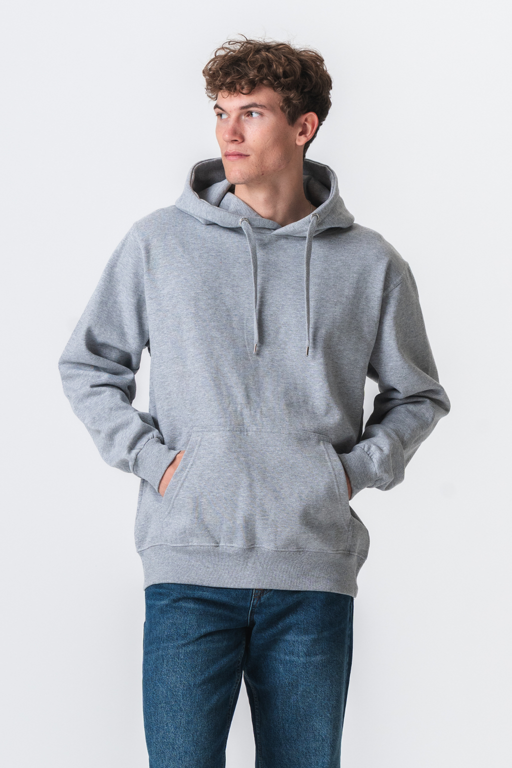 Basic Hoodie - ανοιχτό γκρι