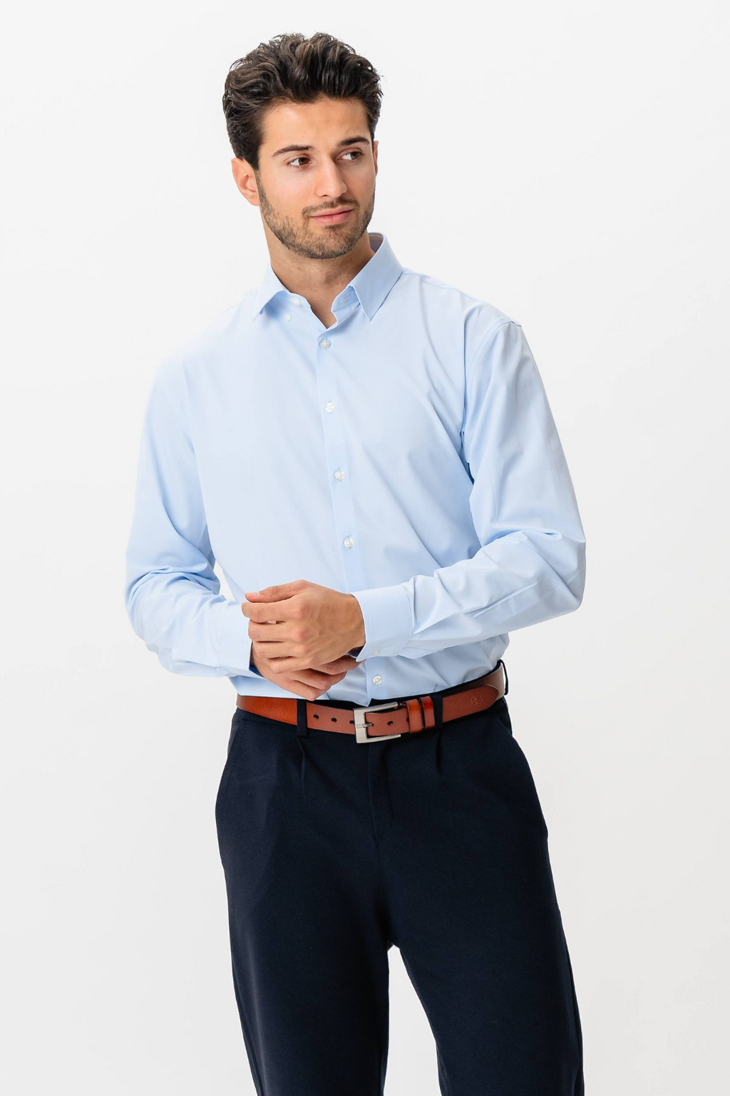 The Original Premium Performance Πουκάμισο - ανοιχτό μπλε