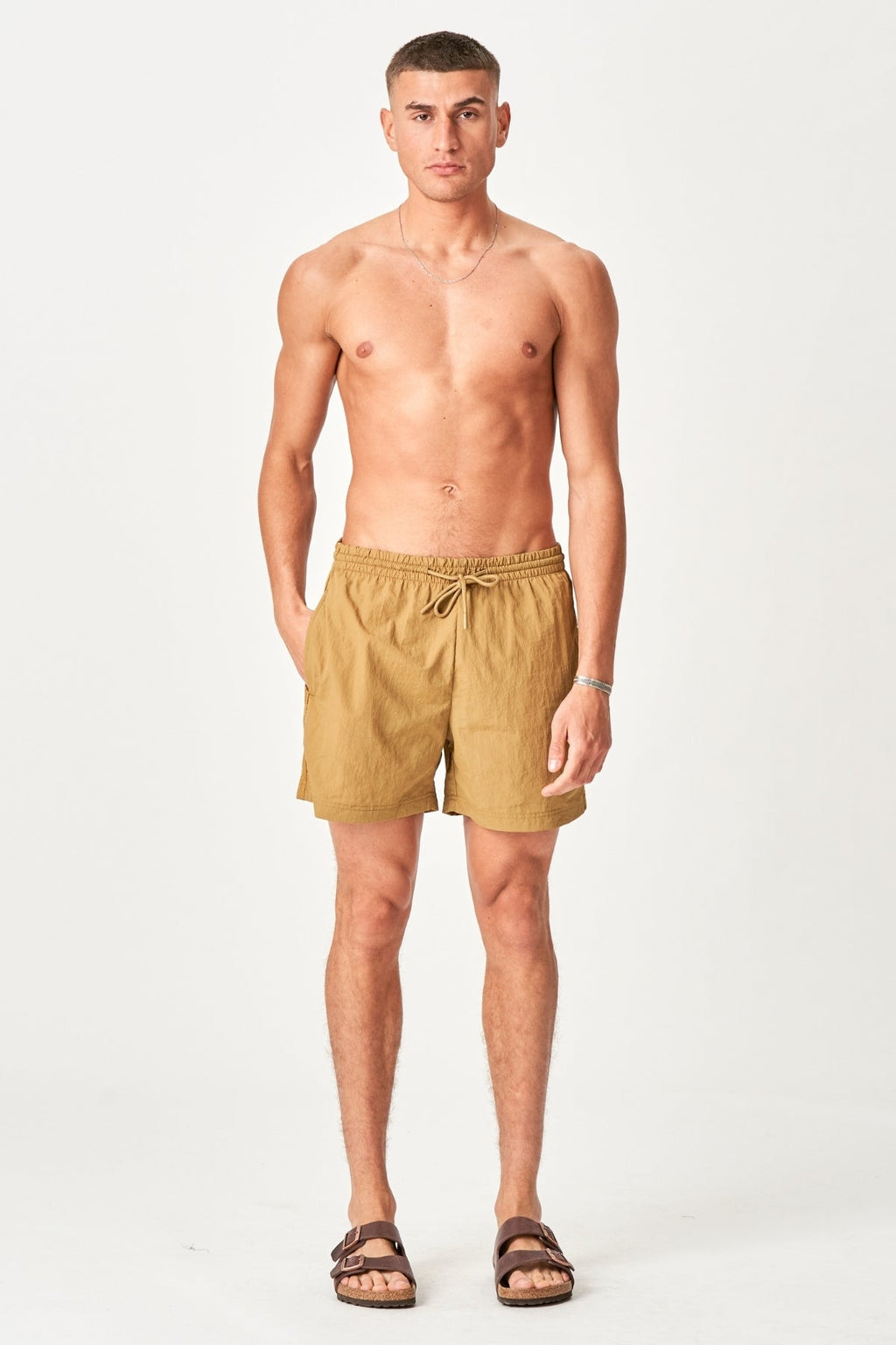 Premium Ζάλη Shorts - Χακί