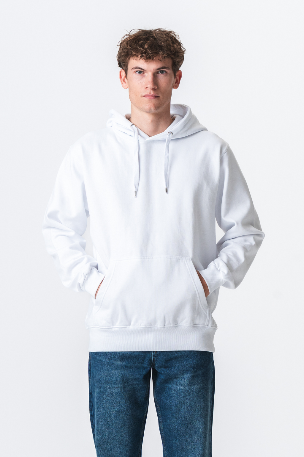 Basic Hoodie - Λευκό
