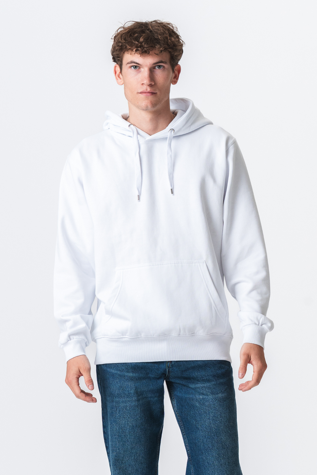 Basic Hoodie - Λευκό