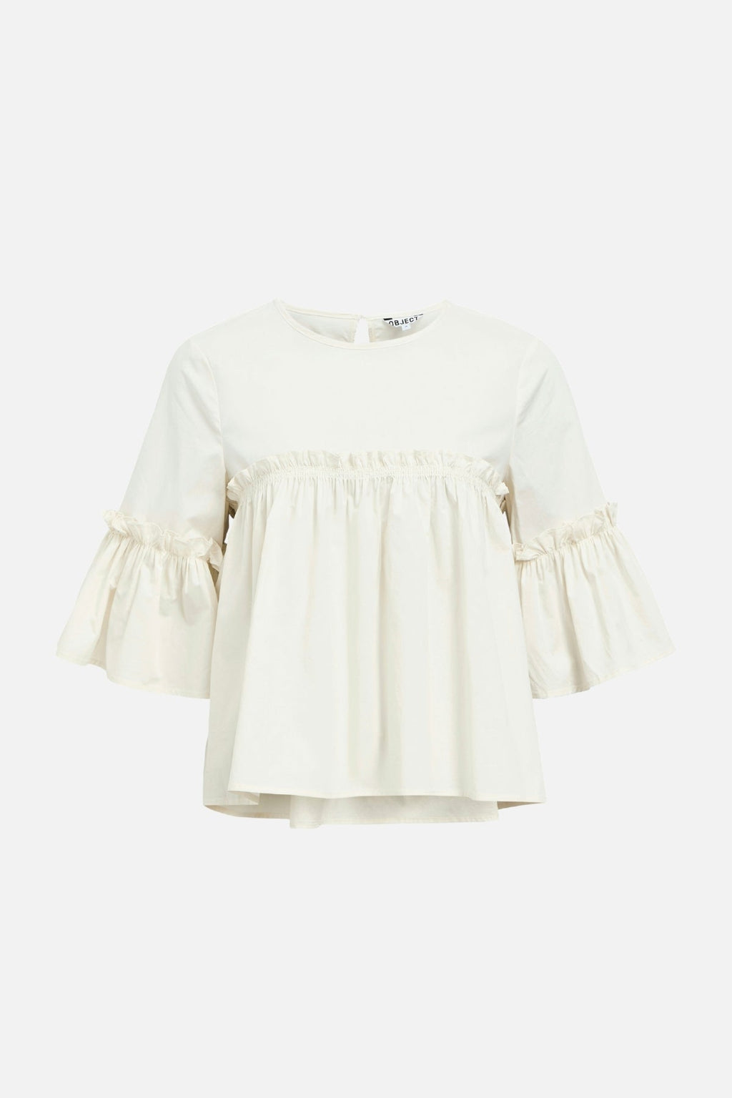 Hope Neck Top - Λευκή άμμο