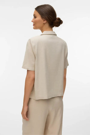 Mymilo Short Blazer - Ασημί φόδρα