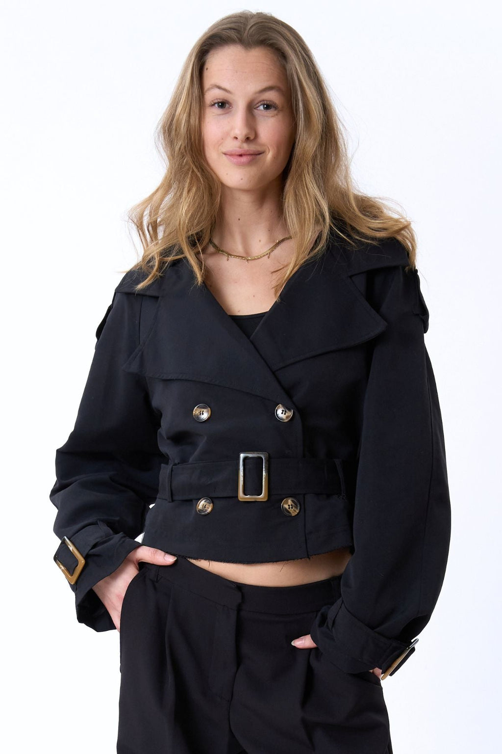 Julieta Short Jacket - Μαύρο