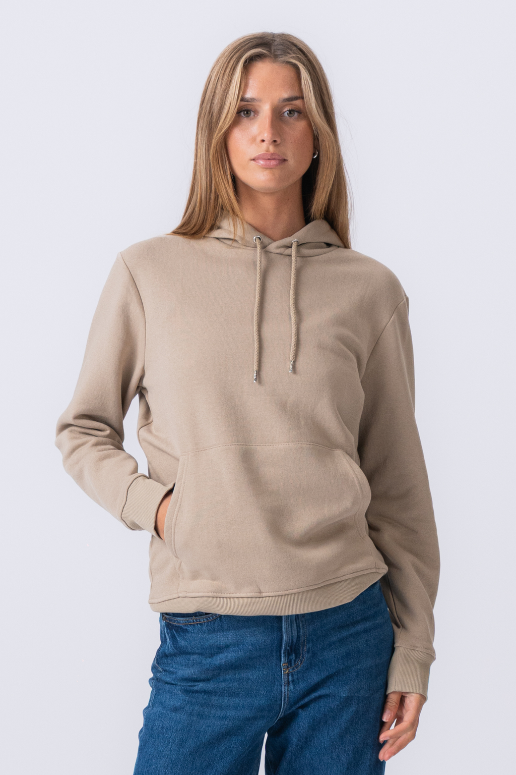 Sweatshirt Hoodie - Άμμος