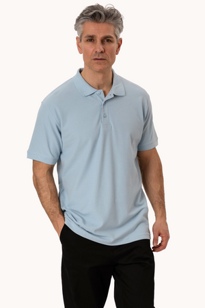Basic Polo - Light Blue