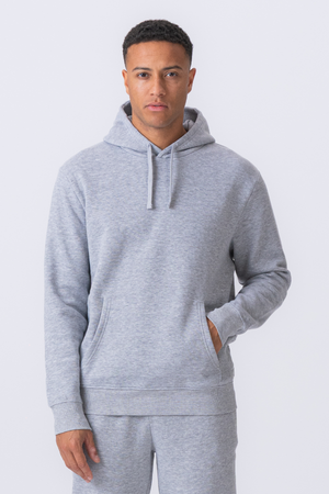 Essential Hoodie - Grey Melange